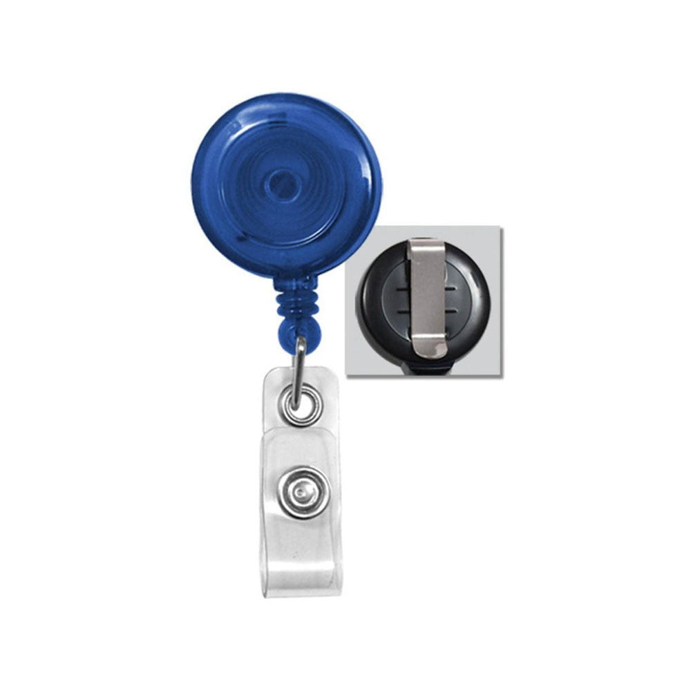 Translucent Badge Reels (Qty 25)