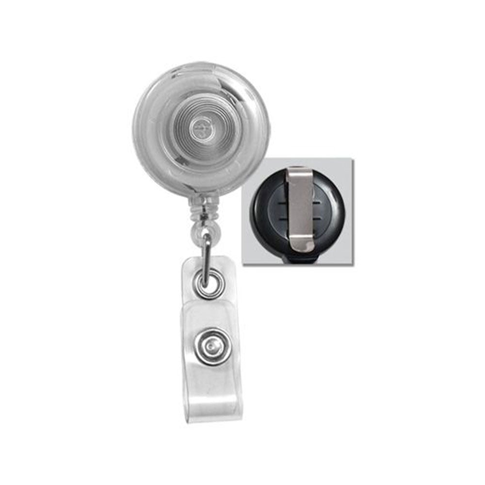 Translucent Badge Reels (Qty 25)