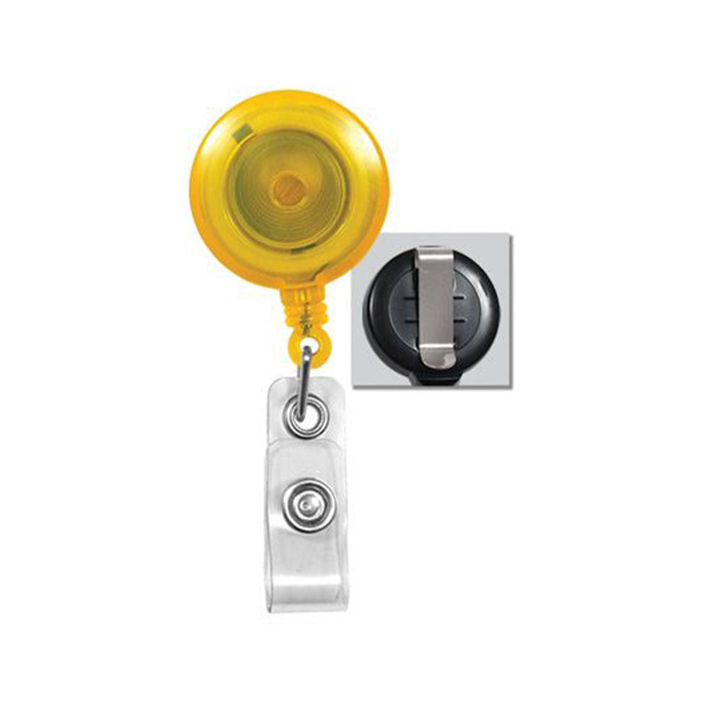 Translucent Badge Reels (Qty 25)