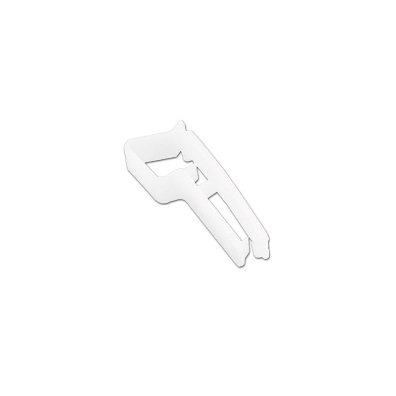 Uni-Clip One-Piece Plastic Badge Clips (100/bx)