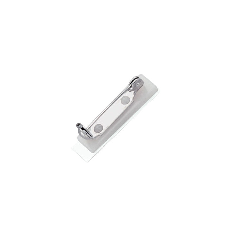 Pressure-Sensitive 1 in. Nickel-Plated Bar Pin (500/bx)