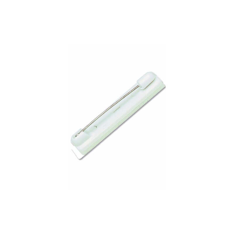 Pressure-Sensitive 1-1/2 in. Plastic Bar Pin (1,000/bx)