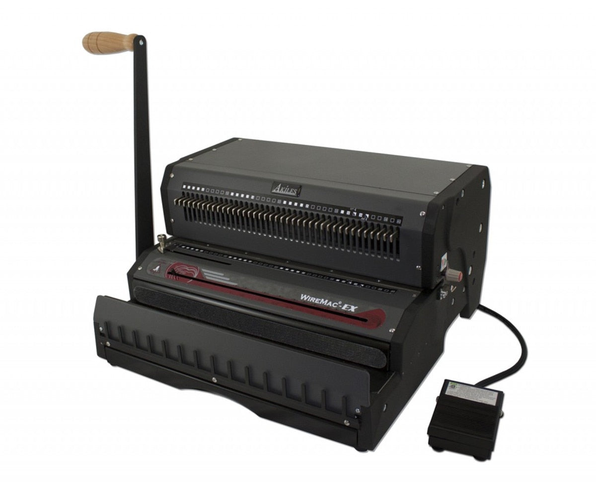 Akiles WireMac-EX31 Heavy-Duty 3:1 Pitch Wire Binding Machine