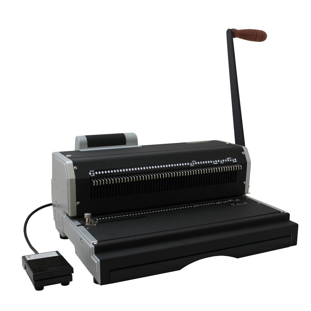 Akiles CoilMac-ER+ Spiral Binding Machine w/Electric Inserter