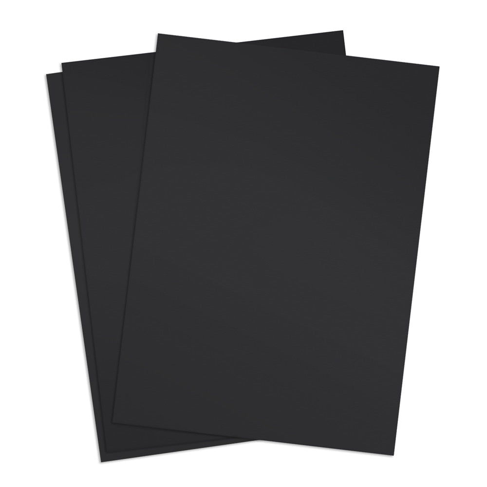 TruBind 16 Mil Sand Texture Polycovers - Black (Qty 50)