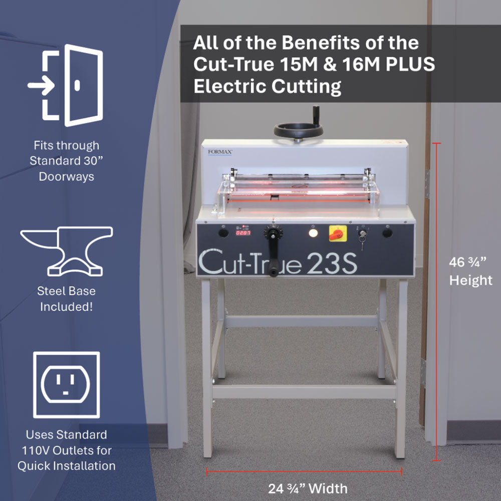 Formax Cut-True 23S Semi-Automatic Guillotine Cutter