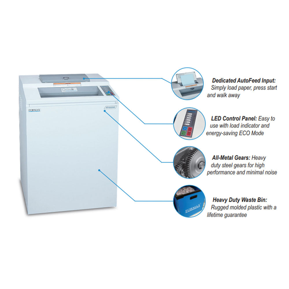 Formax OnSite FD 8502AF AutoFeed Shredder