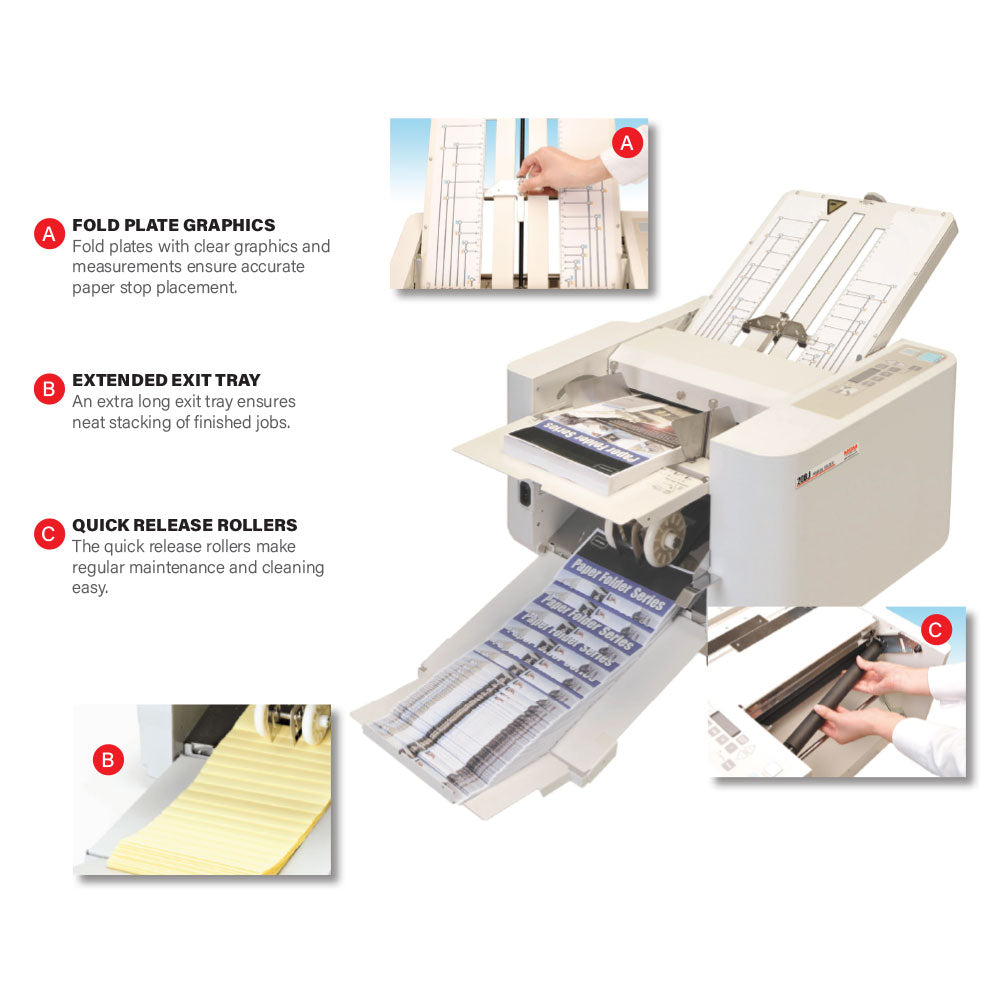 MBM 208J Friction Feed Paper Folder