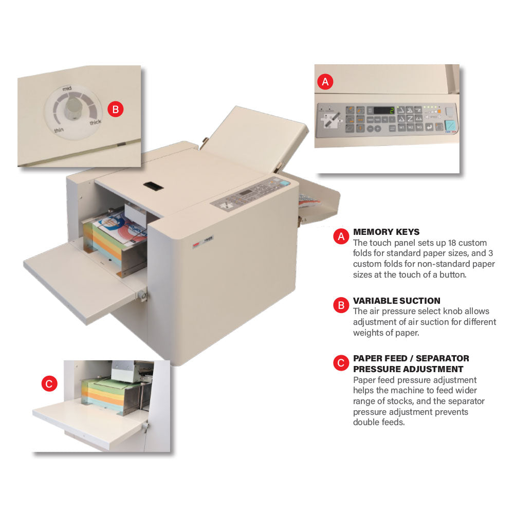 MBM 1800S Air-Feed Paper Folder