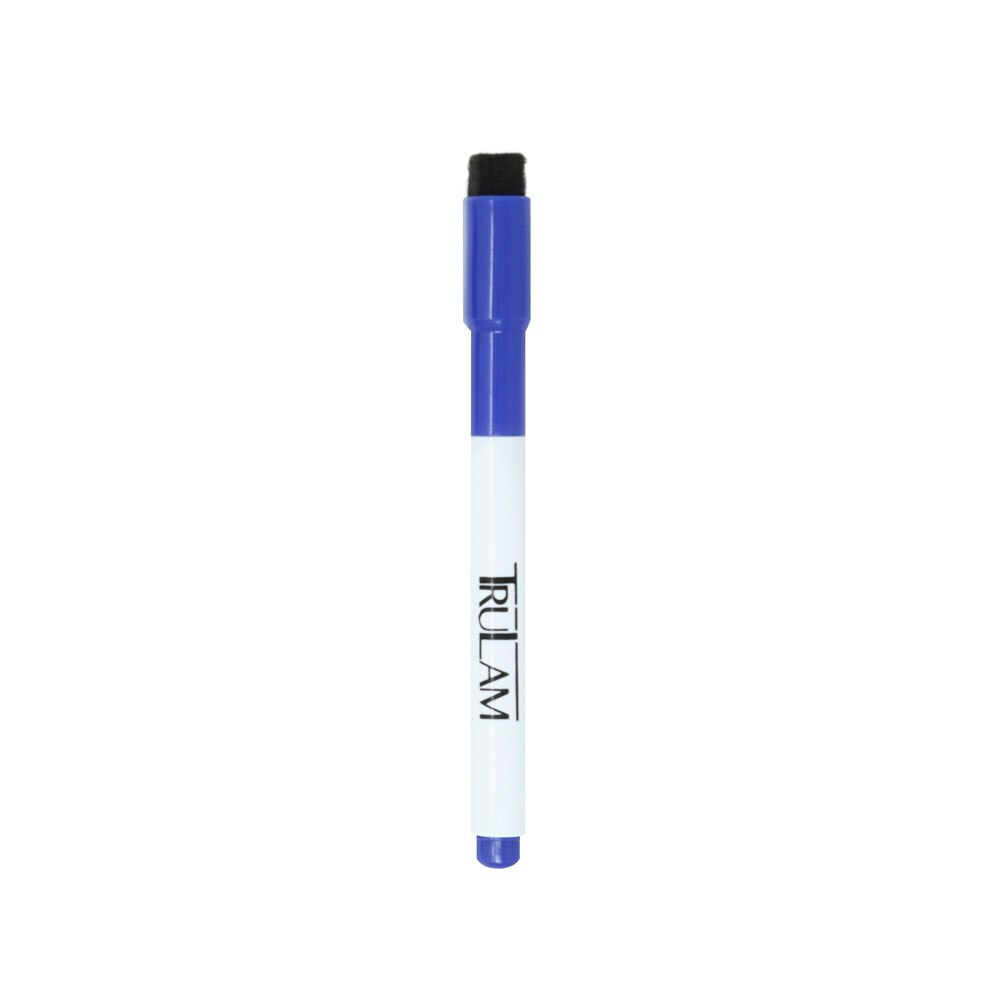 TruLam Erasable Marker for Lamination Pouches Blue