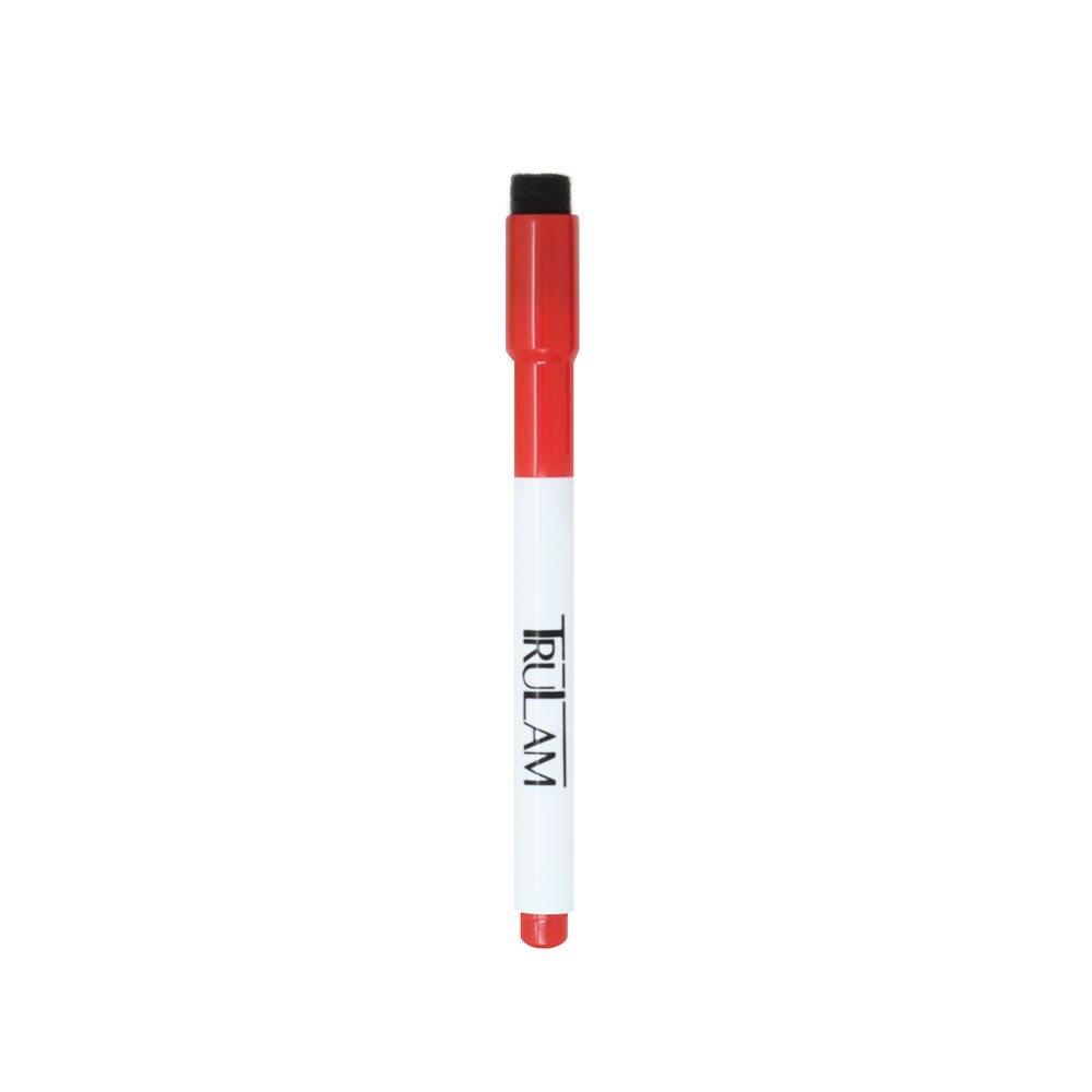 TruLam Erasable Marker for Lamination Pouches Red