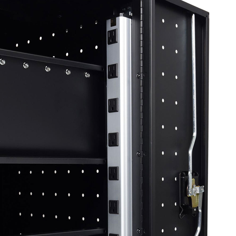 Luxor 18-Laptop / Chromebook Charging Cart - With Locking Doors
