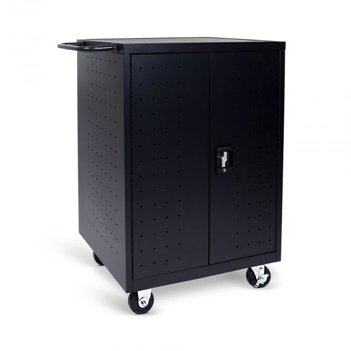 Luxor 24-Laptop / Chromebook Charging Cart - With Locking Doors