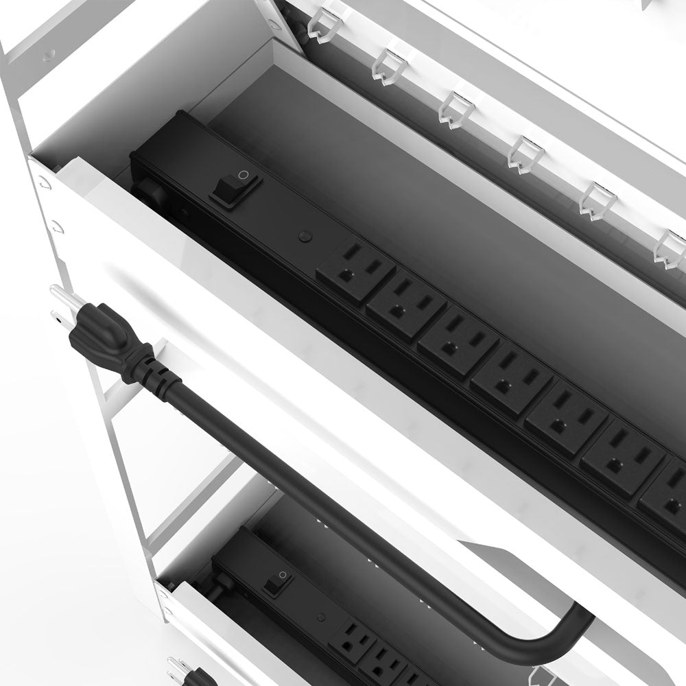 Luxor 16-Tablet / Chromebook Open Charging Cart