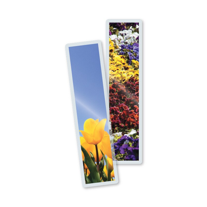 TruLam 5 Mil Laminating Pouches, Extra Small Bookmark Size, 1-1/8" x 5-1/2", 200/Bx