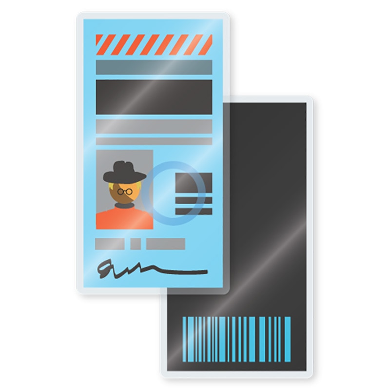 TruLam 5 Mil Laminating Pouches with Matte/Matte Finish, Credit Card Size, 2-3/4" x 5-1/16", 500/Bx