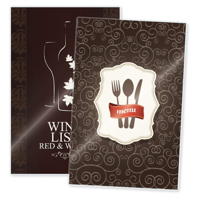 TruLam 5 Mil Sticky Back Laminating Pouches, Small Menu Size, 11-1/2" x 17-1/2", 100/Bx