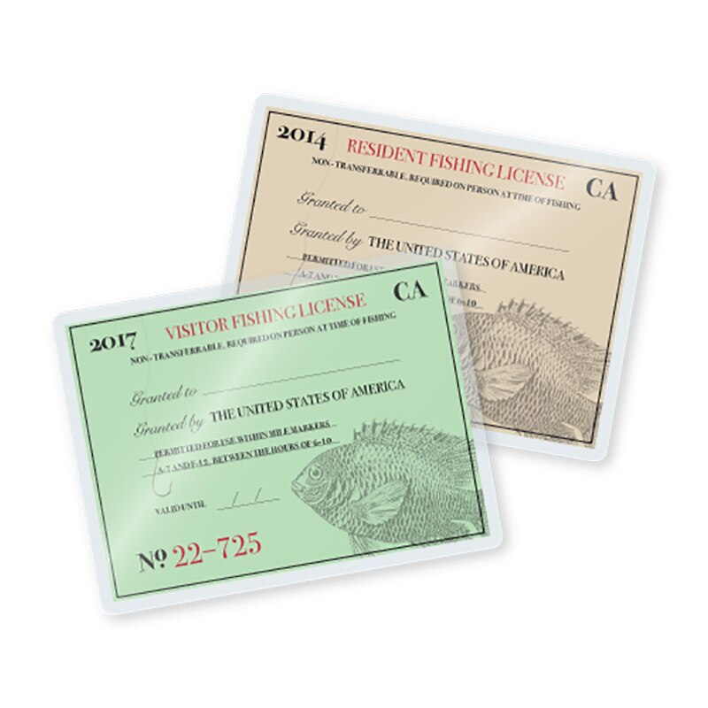 TruLam 5 Mil Laminating Pouches, Hunting and Fishing Size, 3" x 4", 500/Bx