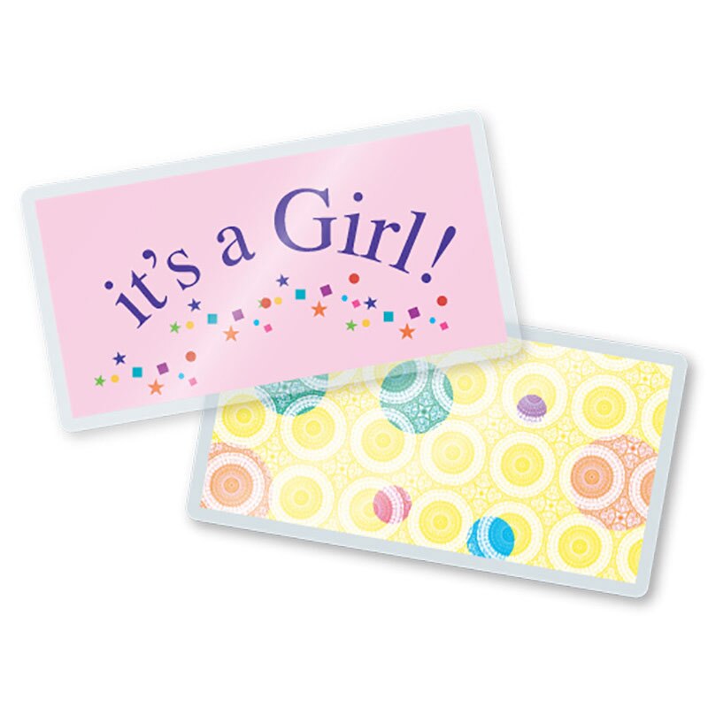 TruLam 5 Mil Laminating Pouches, Large Card Size, 2-1/4" x 4-1/4", 100/Bx