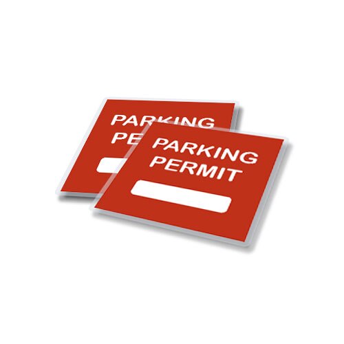 TruLam 5 Mil Laminating Pouches, Parking Permit Size, 4" x 4", 100/Bx