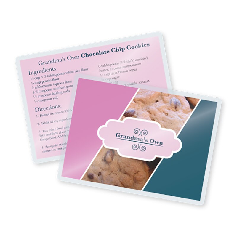 TruLam 5 Mil Laminating Pouches, Recipe Card Size, 3-3/16" x 4-3/8", 500/Bx