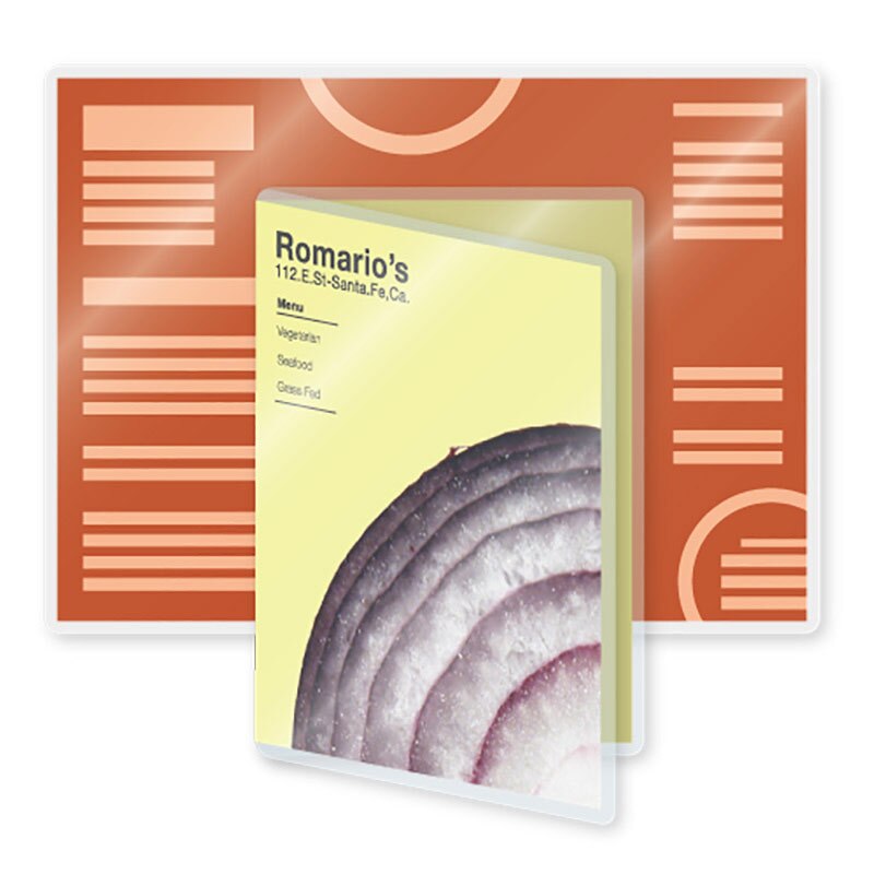 TruLam 7 Mil Laminating Pouches, Memorial Folder Size, 5-1/2" x 7-1/2", 100/Bx