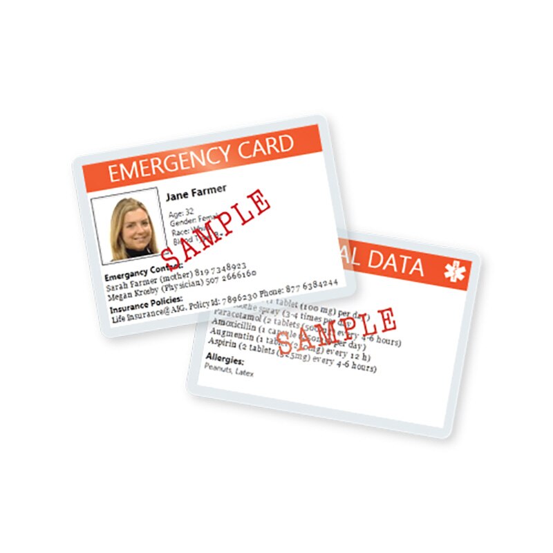 TruLam 10 Mil Laminating Pouches, IBM Data Card Size, 2-5/16" x 3-1/4", 500/Bx