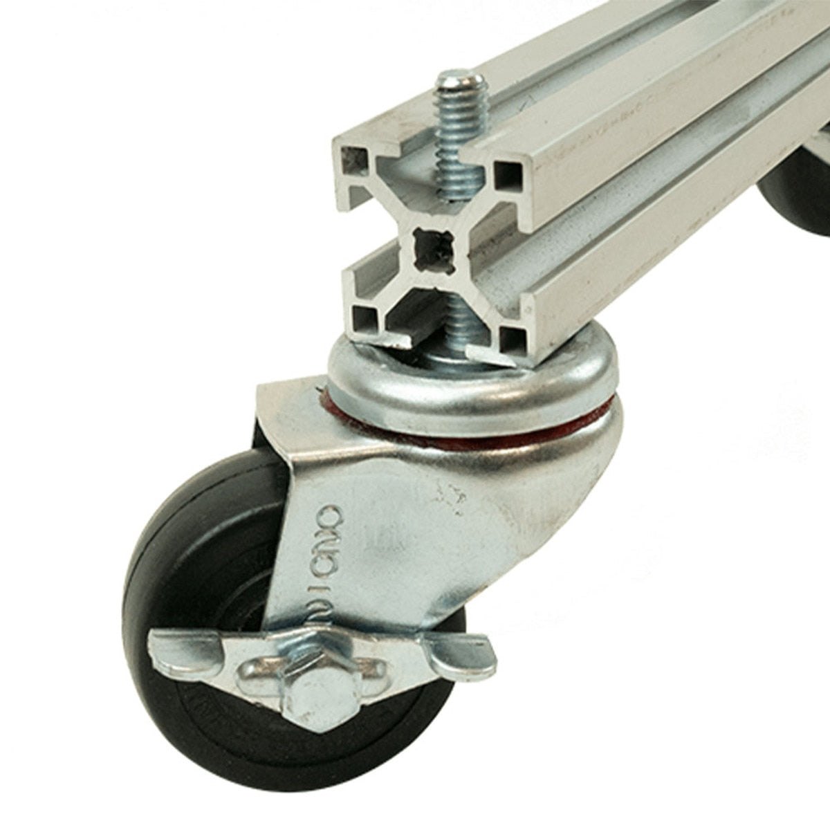 Rolling Barrier - Fluted 8MM Twin Wall Polycarbonate Shield on Wheels - 48 inches x 72 inches