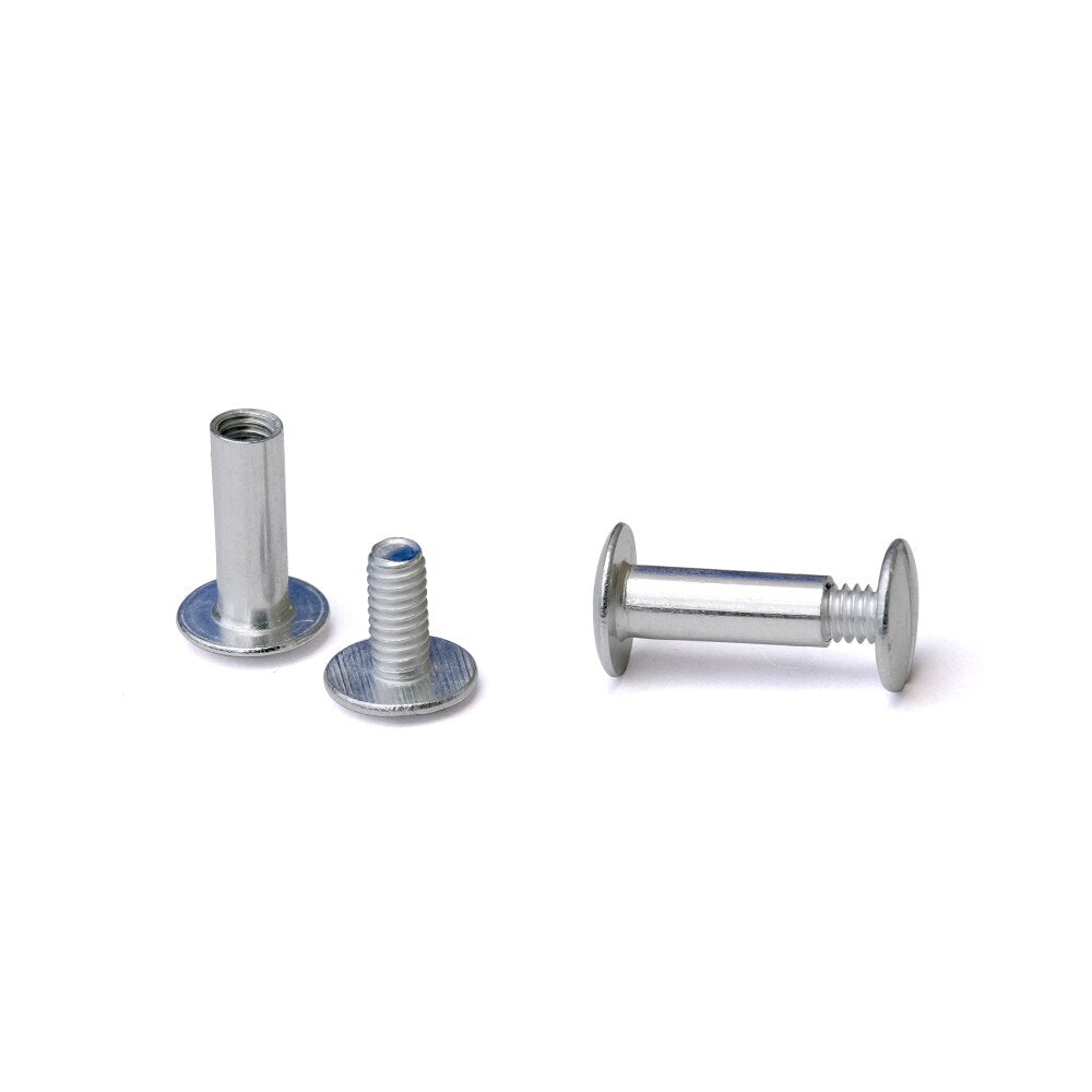 5/8 in. Aluminum Chicago Screws/Screw Posts (100 sets/bx)