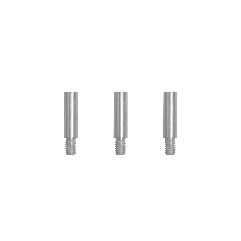 1/2 in. Aluminum Chicago Screw/Screw Post Extensions (100 pieces/bx)