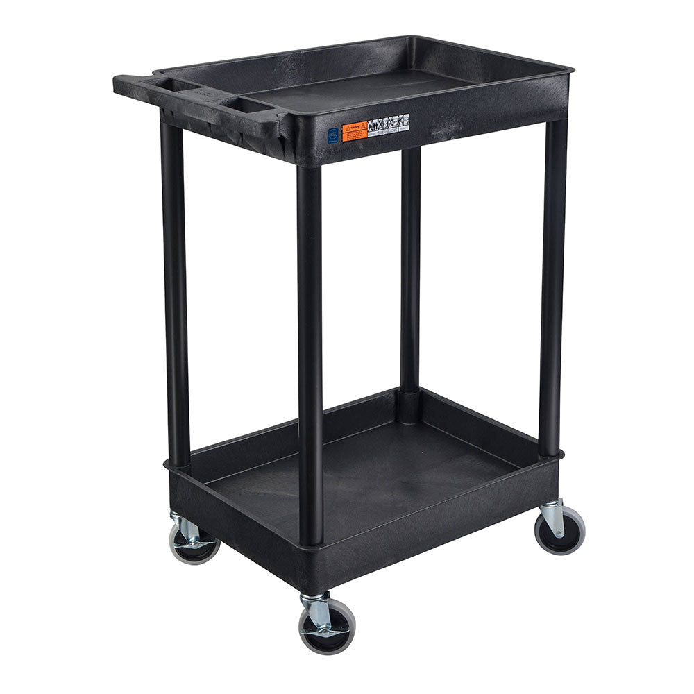 Luxor Tub Cart with Two Shelves