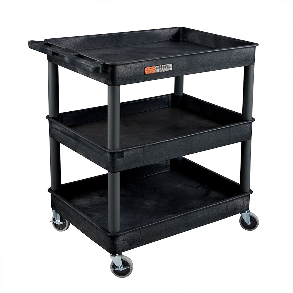 Luxor Large Tub Cart with Three Shelves