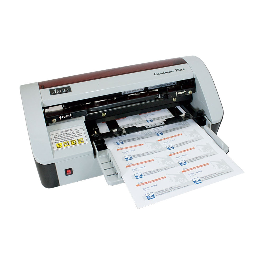 Akiles CardMac Plus Electric Business Card Slitter
