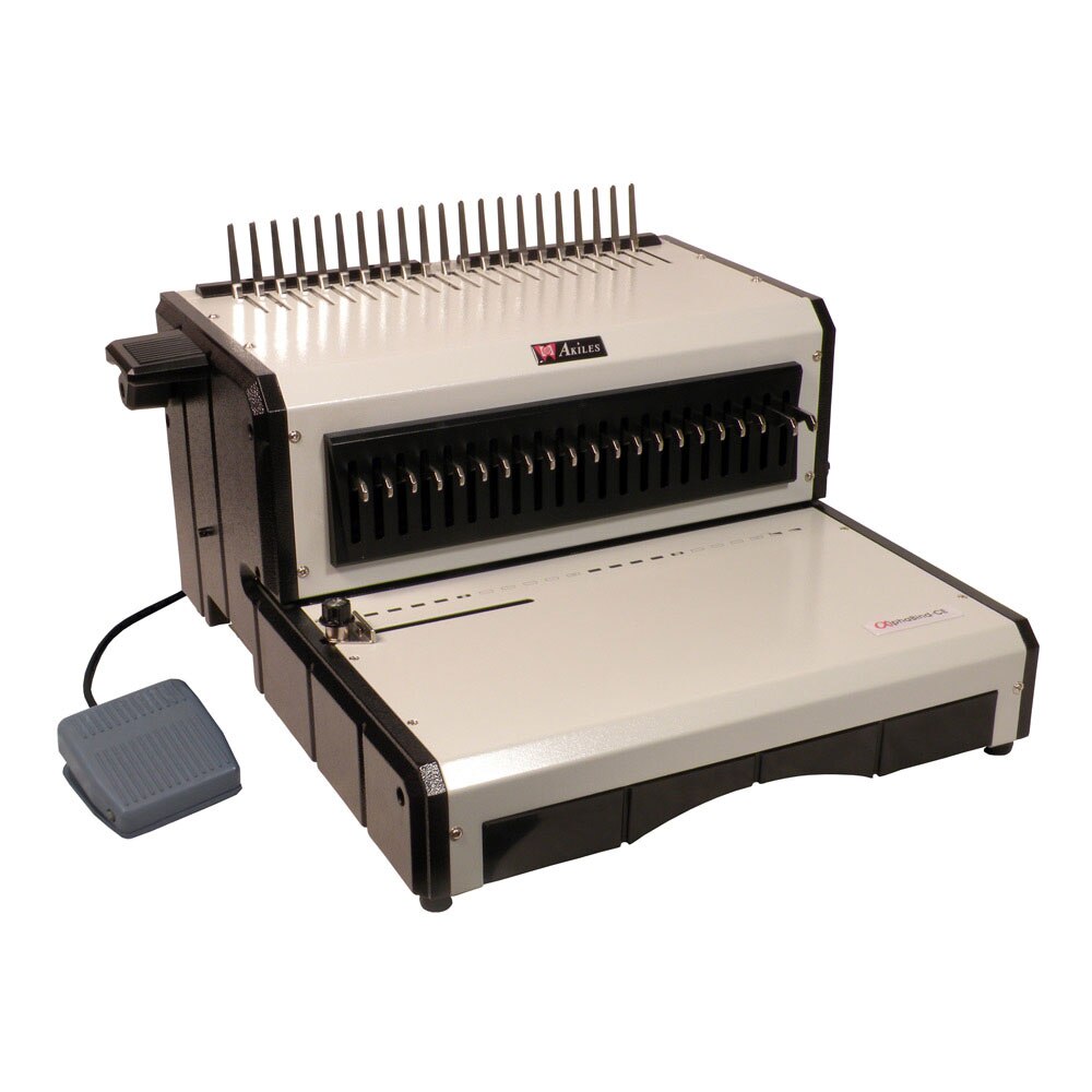 Akiles AlphaBind-CE Electric Punch Comb Binding Machine