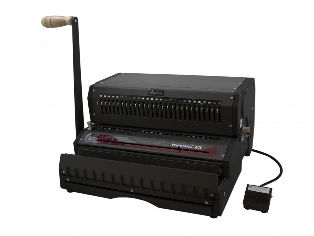 WireMac-EX21 Heavy-Duty (2:1 Pitch) Electric Punch & Manual Closer