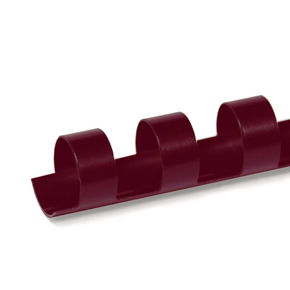 2 in pvc comb binding spine 1/2 in. (12mm) 11 in. 19-Ring Binding Combs (100/bx)