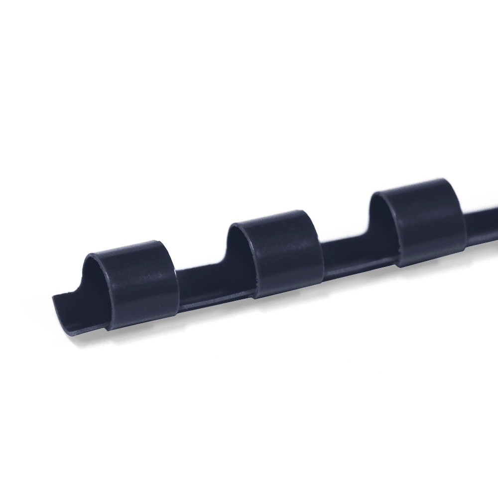 5/16 in. (8mm) 11 in. 19-Ring Binding Combs (100/bx) - Navy 5/16 in. (8mm) 11 in. 19-Ring Binding Combs (100/bx) - Navy