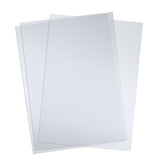 TruBind 20 Mil Sand Texture Polycovers - Frosted Clear (Qty 50)