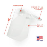 Protective Face Shield - 7 Mil High Clarity - Anti Fog