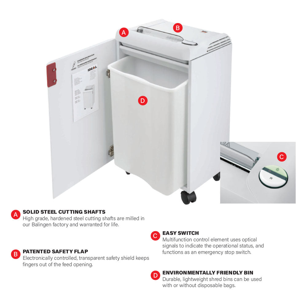 MBM Destroyit 2503 Paper Shredder