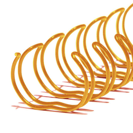 1/4 in. 3:1 Twin Loop Binding Wires (100/bx)