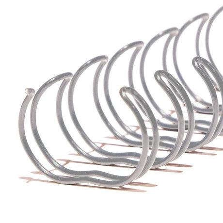 1/4 in. 3:1 Twin Loop Binding Wires (100/bx)