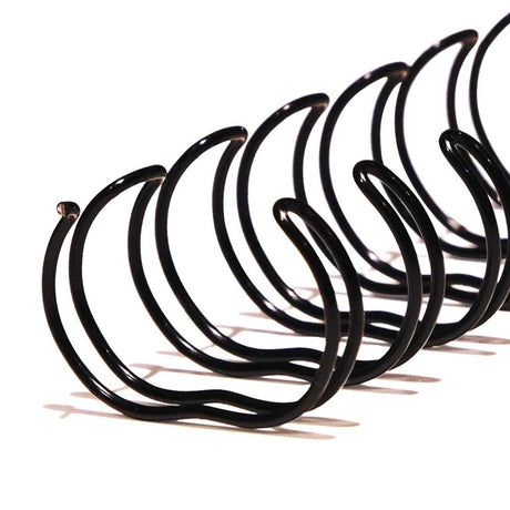 7/16 in. 3:1 Twin Loop Binding Wires (100/bx)