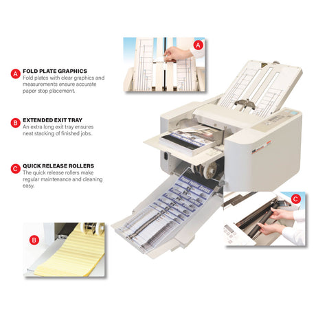 MBM 208J Friction Feed Paper Folder