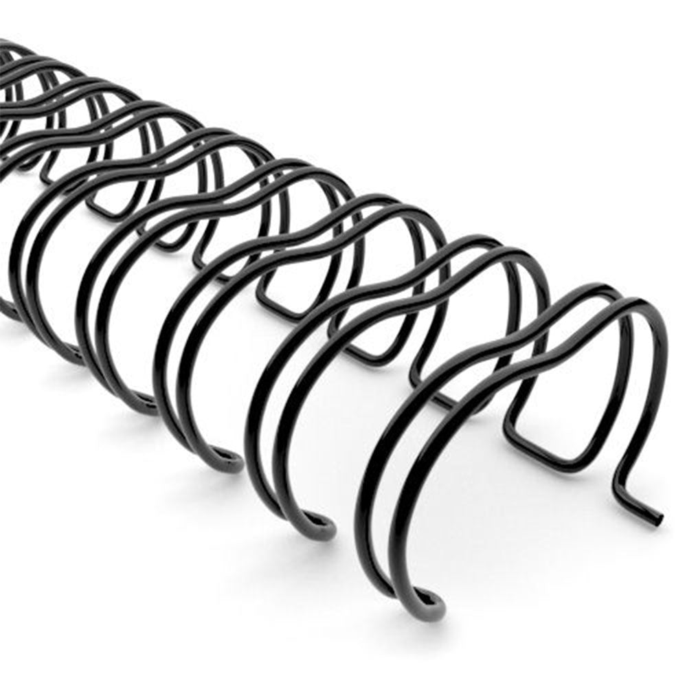 1" 2:1 Twin Loop (Wire-O) Binding Wire Spool (4,600 Loops/Spool)