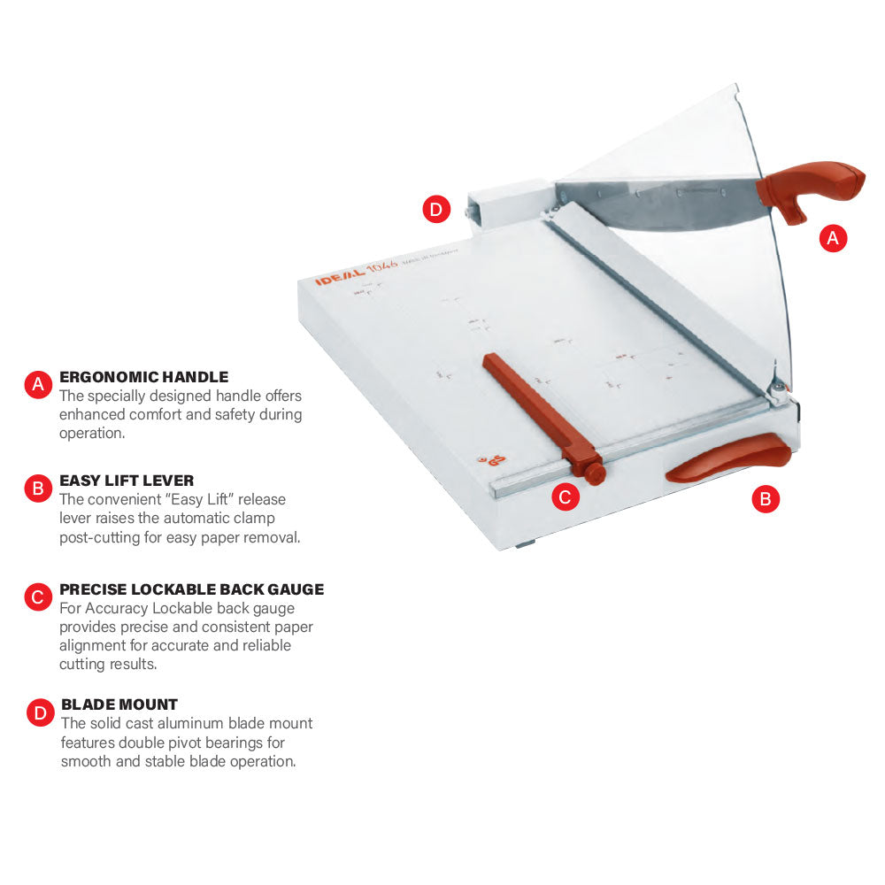 MBM 1046 Triumph 18″ Guillotine Paper Cutter
