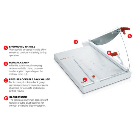 MBM 1171 Triumph 28″ Guillotine Paper Cutter