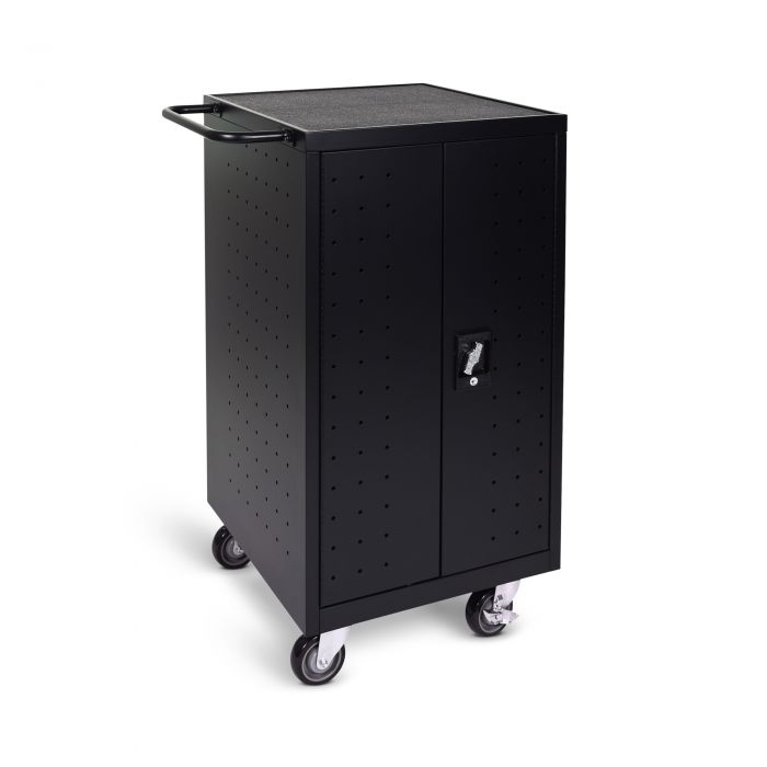 Luxor 18-Laptop / Chromebook Charging Cart - With Locking Doors
