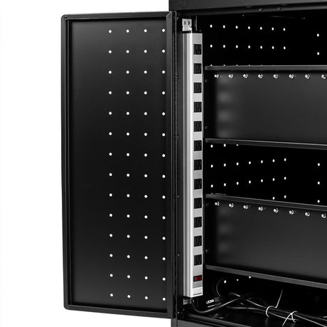 Luxor 24-Laptop / Chromebook Charging Cart - With Locking Doors