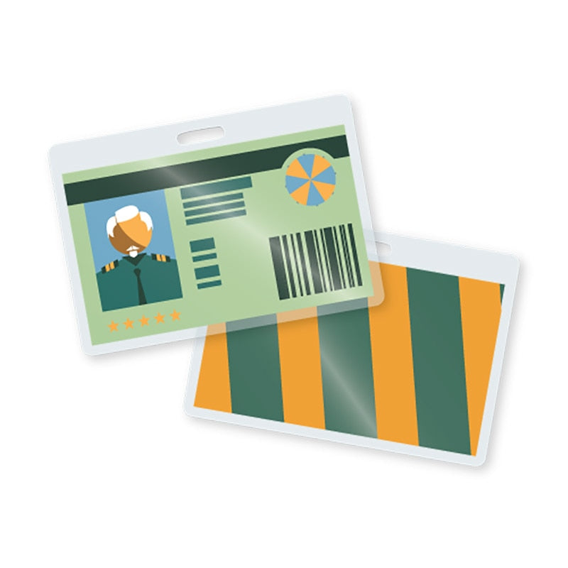 TruLam 5 Mil Laminating Pouches with Long Side Slot, Military Card Size, 2-5/8" x 3-7/8", 500/Bx